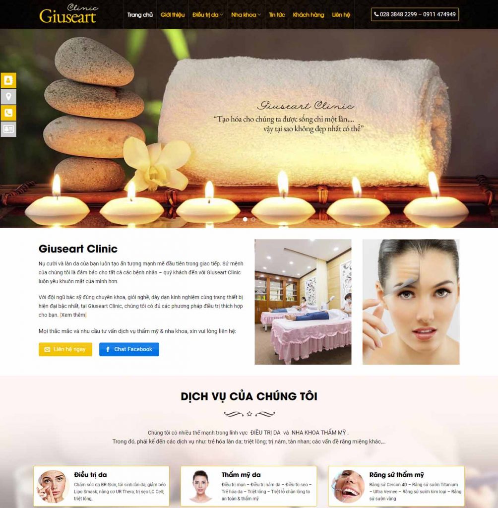 dịch vụ seo website spa