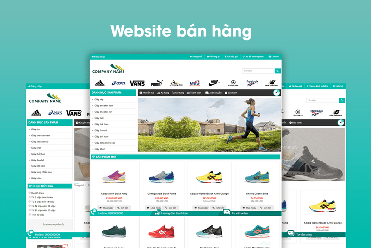 website bán hàng