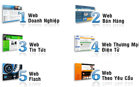 ý tưởng thiết kế website dịch vụ